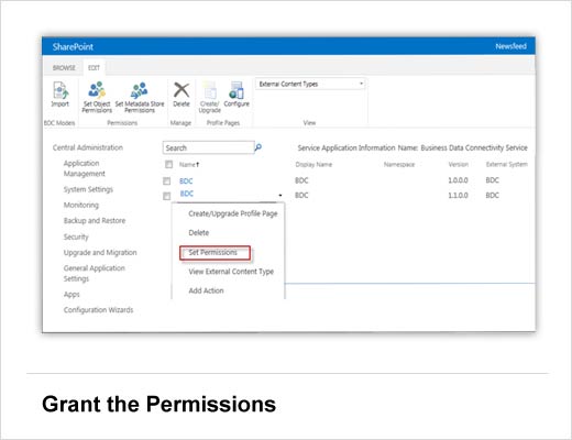 Eight Steps to Connect Office 365/SharePoint Online with External Data - slide 8