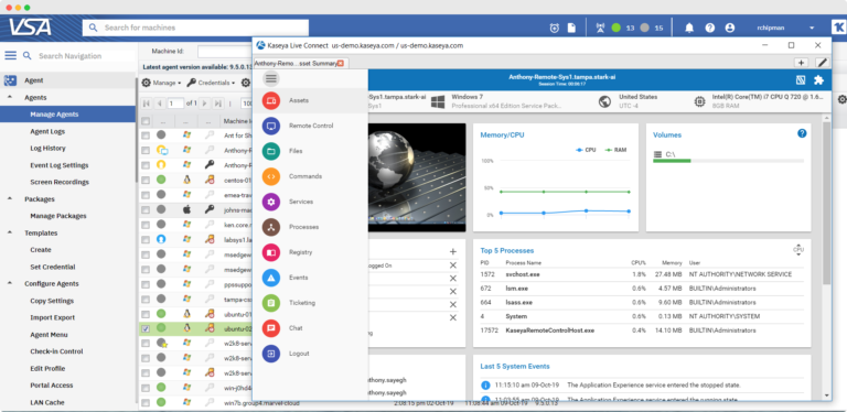 Kaseya VSA RMM Software