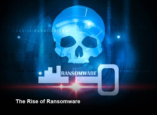 Ransomware: The Rising Face of Cybercrime - slide 1