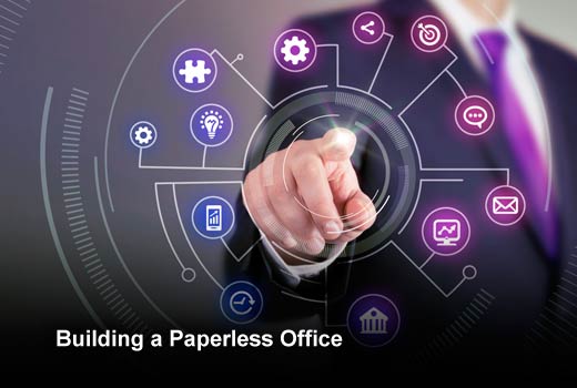 Five Ways to Create a Productive Paperless Office - slide 1