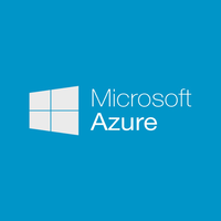 Microsoft Azure logo.