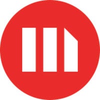 Microstrategy business intelligence software logo.