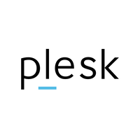 Plesk logo.