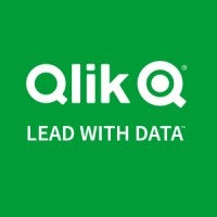 Qlik business intelligence software logo.