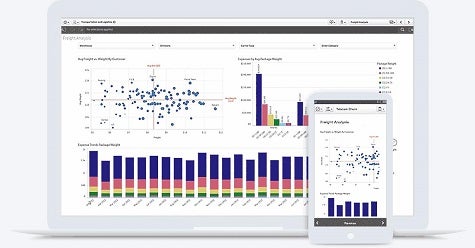 QlikSense User Interface Screenshot