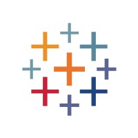 Tableau business intelligence software logo.